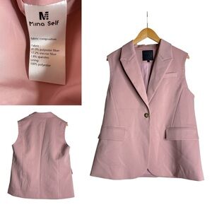 SPRING Vest Pink – Mina Self. Large